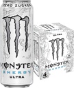 Monster Energy Zero Ultra Tray 6 x 4 x 0,355 l Cannette Alu jetable