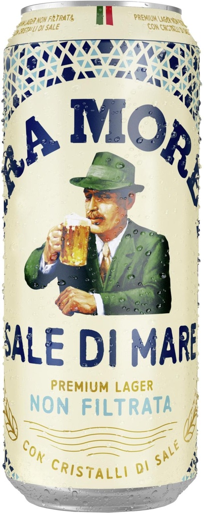 Birra Moretti Tray 4 x 6 x 0,5 l Cannette Alu réutilisable