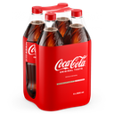 Coca-Cola Tray 4 x 0,90 l Bouteille PET jetable