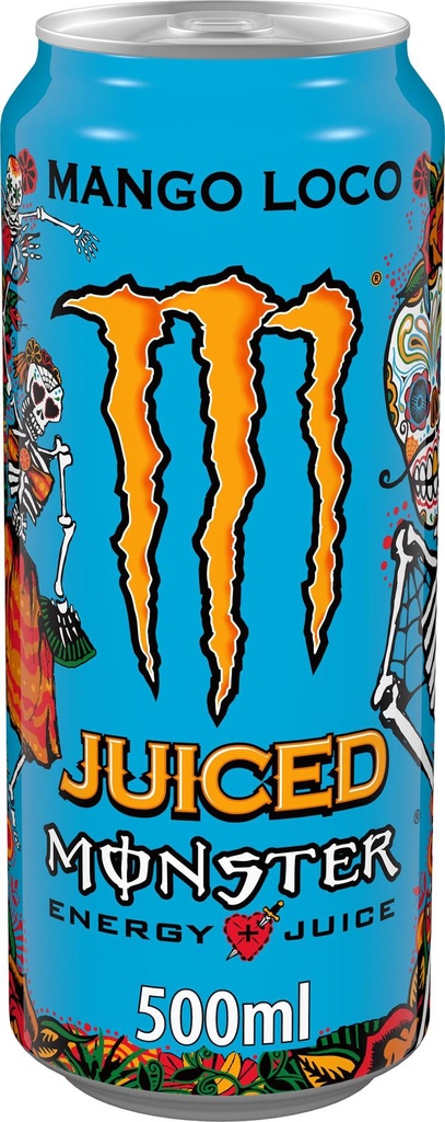 Monster Juice Mango Loco Tray 12 x 0,355 l Cannette Alu jetable (copie)