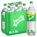 Sprite Regular Lemon-Lime Tray 6 x 1,5 l Bouteille PET jetable