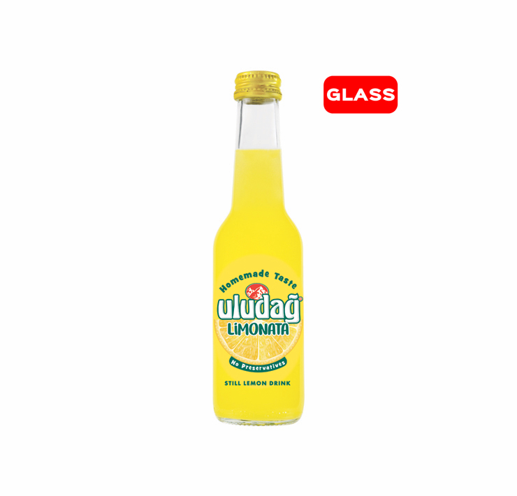 Uludag Sade Gazoz 4 x 6 x 0,25 l Bouteille verre  jetable (copie)
