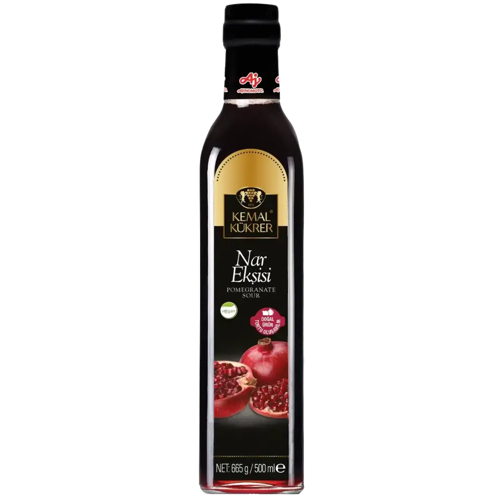 KEMAL KUKRER Nar eskili sos ( Sauce à Grenade 12 x 750ml Bouteille PET jetable 