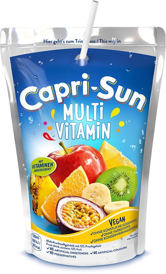 Capri-Sun Multivitamin Carton 10 x 0.2 l Sac jetable