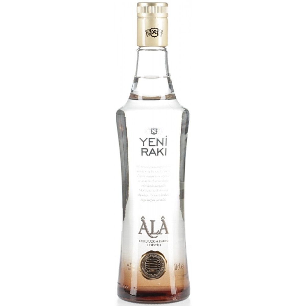 Ala Yeni Raki Vol Alc 45% 6 x 0,70 l Bouteille Verre jetable