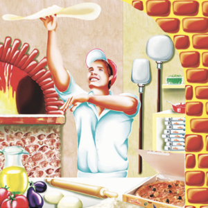 Boîtes à pizza / Carton 33 x 33 x 4cm 100.pièces