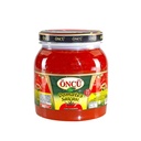 Oncü Domates Salcasi ( Concentré de Tomates ) 6 x 1650gr. Bouteille pet jetable