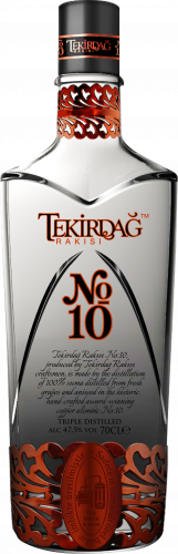 [50006] Tekirdag seri No.10 Vol Alc 47.5% Carton 6 x 0,70 l  Bouteille Verre jetable