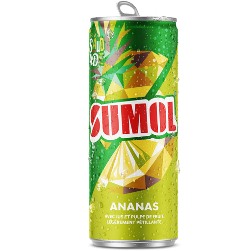 [21961] Sumol Ananas Tray 4 x 6 x 0,33 l Cannette Alu jetable