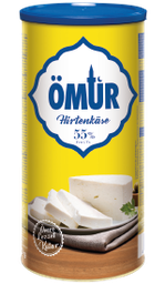 [60069] Omur fromage feta 55% Matière gras 6 x 800.gr Boîte alu jetable