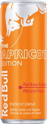 [22009] Red Bull The Apricot Edition - Apricot 24 x  0.25 l Canette Alu jetable