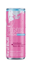 [22013] Red Bull The Pink Edition Sugarfree - Baies des bois Canette 0.25 l Alu jetable