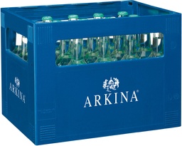 [10164] Arkina verte gazeuse Caisse 20 x 0,5 l Bouteille Verre réutilisable