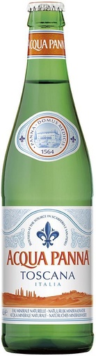[10380] Acqua Panna Caisse | 20 x 0,5 l Bouteille Verre réutilisable