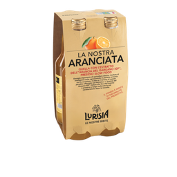 [20488] Lurisia La Nostra Aranciata Tray 6 x 4 x 0,275 l Bouteille Verre jetable