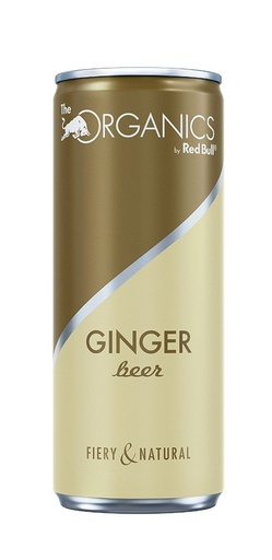 [20526] Red Bull Organics Ginger Beer Carton 24 x 0,25 l Bouteille Verre jetable