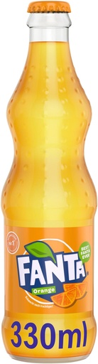 [20727] Fanta Orange Caisse 24 x 0,33 l Bouteille Verre réutilisable