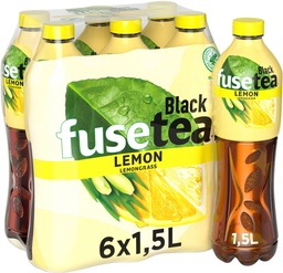 [20961] Fuse Tea Lemon Lemongrass Tray 6 x 1,5 l Bouteille PET jetable