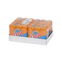 [21900] Oasis Tropical 24 x 0,33 l Cannette Alu jetable