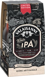 [30856] Valaisanne White IPA Tray 6 x 4 x 0,33 l Bouteille Verre jetable