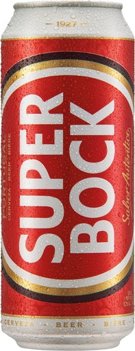 [31359] Super Bock Biére Alc. 5.2 % Vol.  Tray 4 x 6 x 0,5 l Cannette Alu jetable
